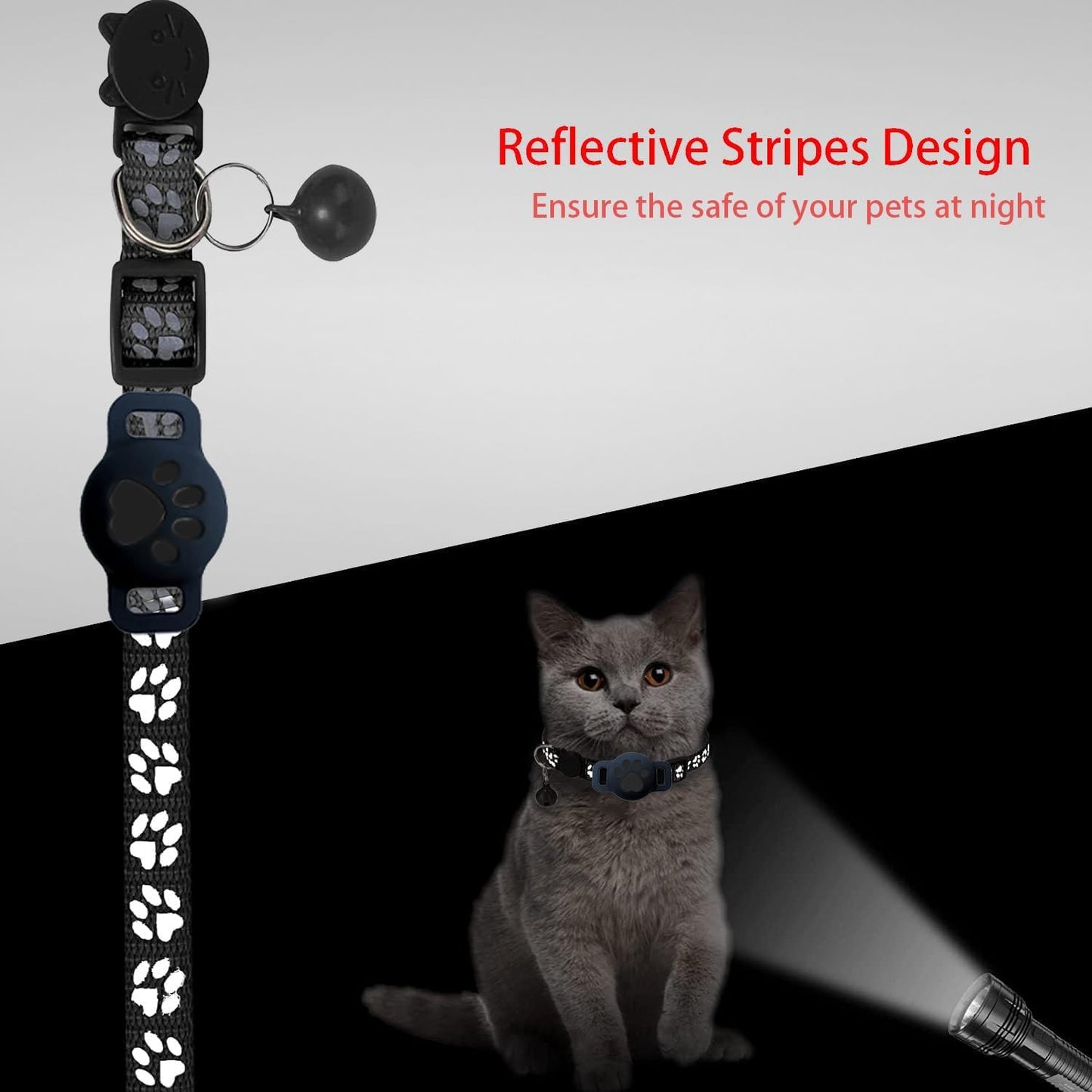 Cat Tracker GPS Collar for Apple  Ideal Small Large Cats