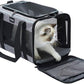 Vceoa 17.5x11x11 Inches Cat, Dog Carrier for Pets  Fabric Pet Home