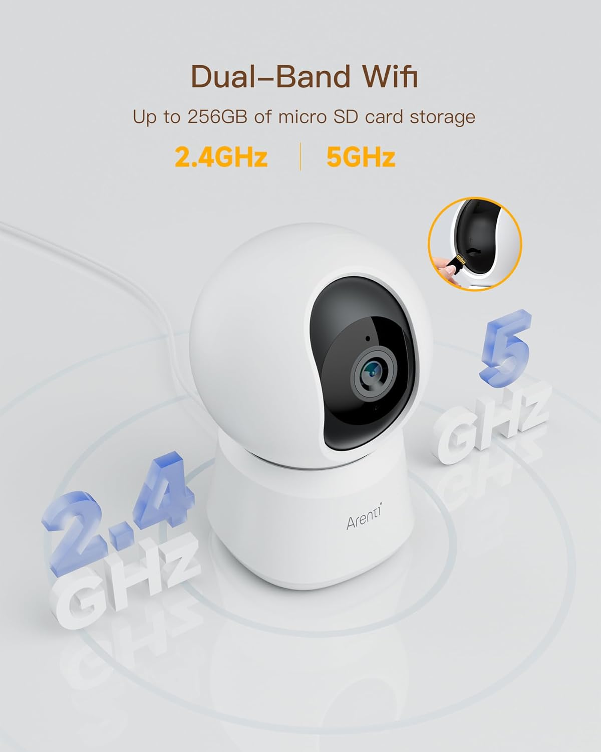 ARENTI 5G Security with Phone App