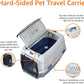 Amazon Basics 2-Door Top-Load Hard-Sided Dog.