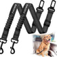 2 Pack Dog Seat Belt Adjustable Dog Harness for Dogs