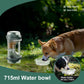 Gardner Pet Portable Dog Water Bottle&Food Container (49.6oz).