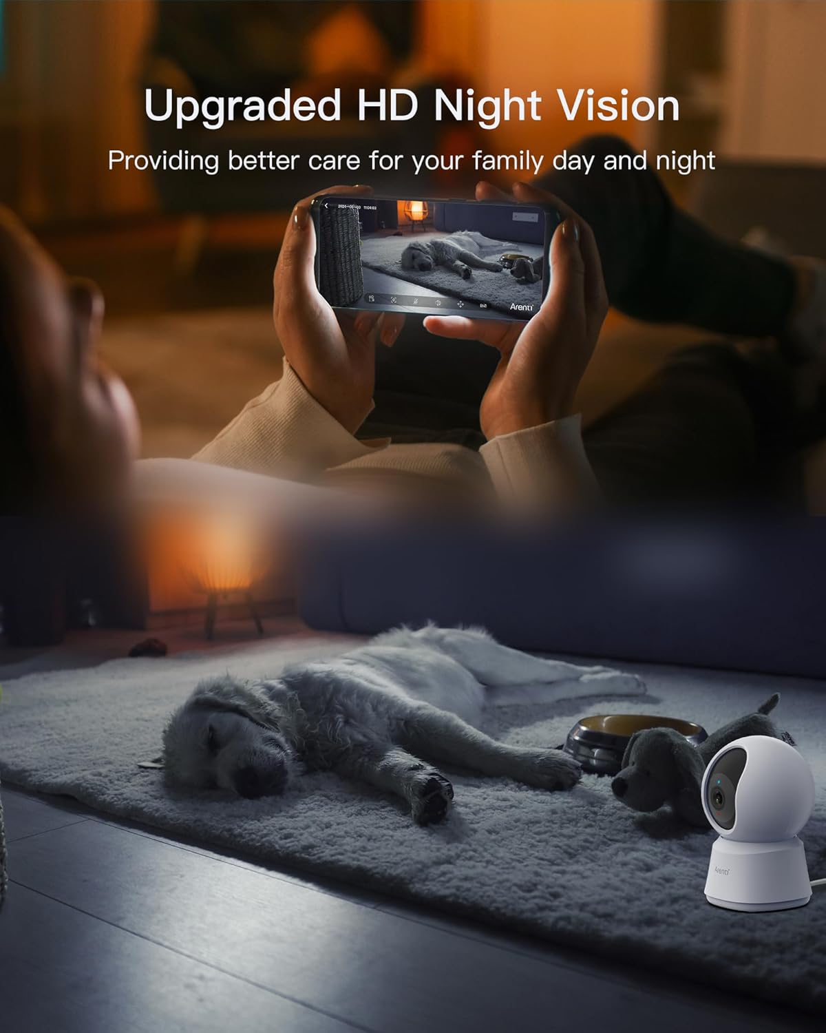 ARENTI 5G Security with Phone App