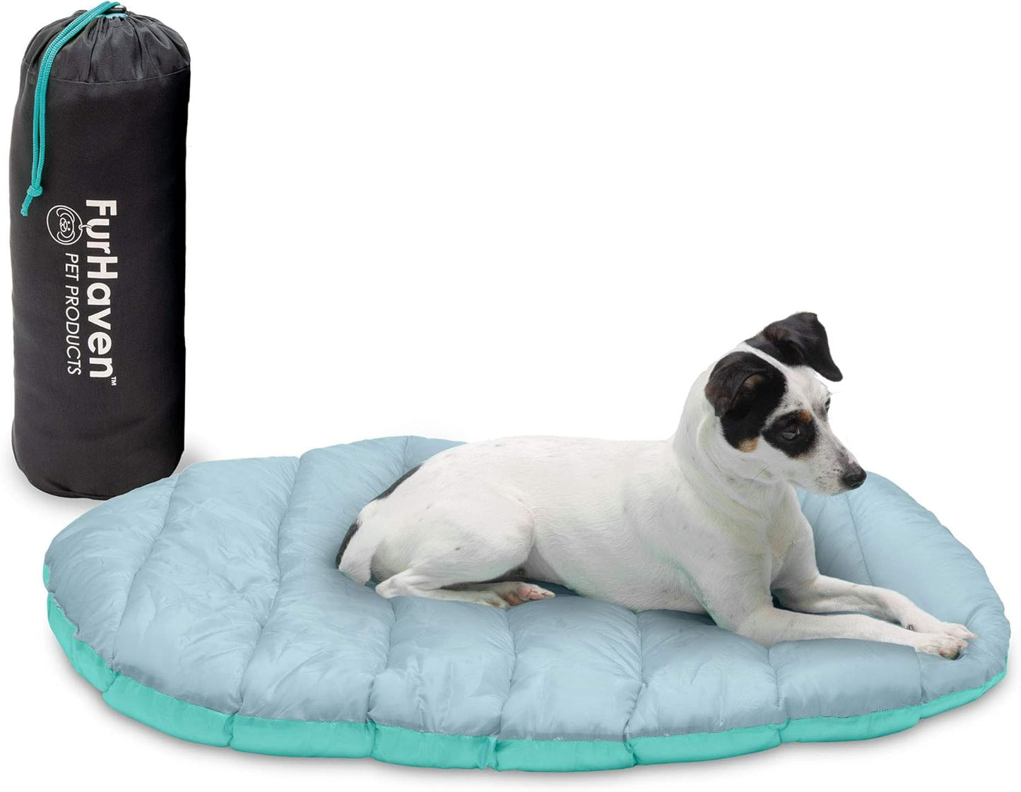 Furhaven Outdoor Travel Dog Bed for Small Dogs