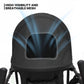 MoNiBloom 4 Wheels Pet Stroller, Easy-Fold Puppy Cage.