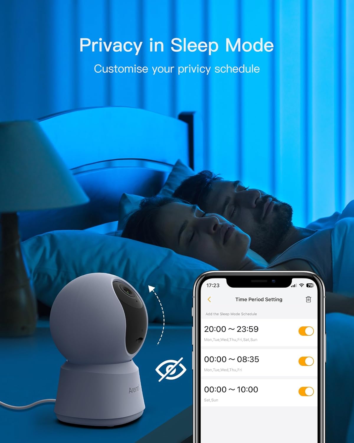 ARENTI 5G Security with Phone App