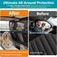 Dog Barrier for Car Back Seat & Cargo Area with Wider Coverage.