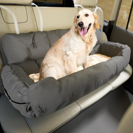 Dog Car Seat, Dog Booster Seat for Small, Medium, Large Pets Under 100 lbs,