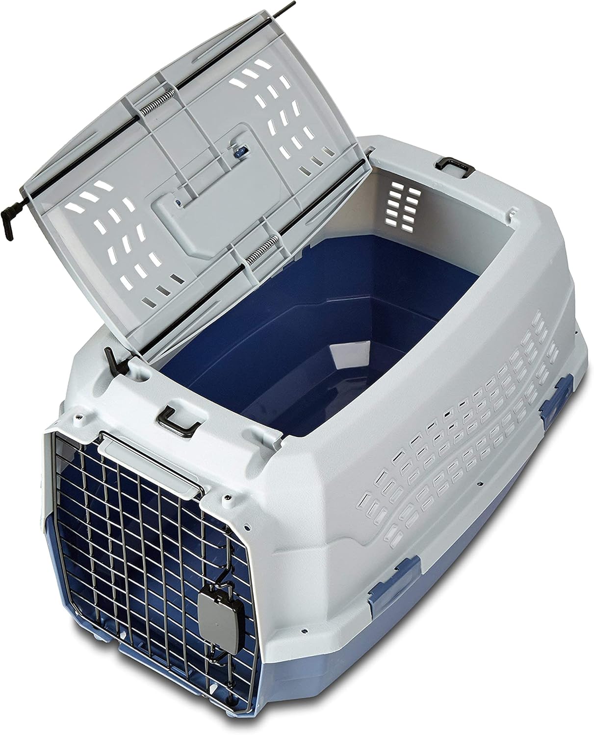 Amazon Basics 2-Door Top-Load Hard-Sided Dog.