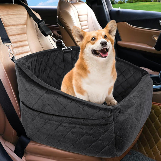 Dog Car Seat for Small Medium Dogs,Detachable Washable Dog Booster