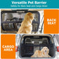 Dog Barrier for Car Back Seat & Cargo Area with Wider Coverage.